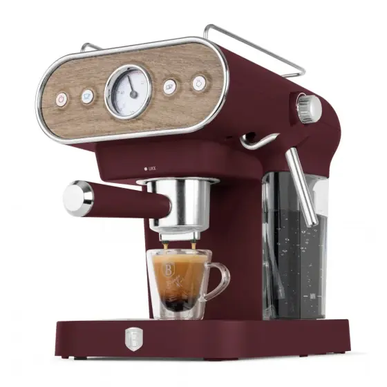 Ofertă de sezon Espressor cafea, 3 în 1, bordeaux mat - BH/9855