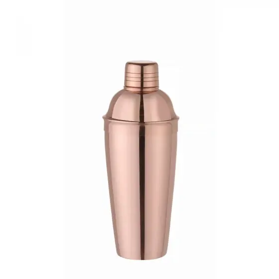 Livrare rapidă Shaker Cobbler 3 parti, Bar up, Cupru, ø85x(H)240mm