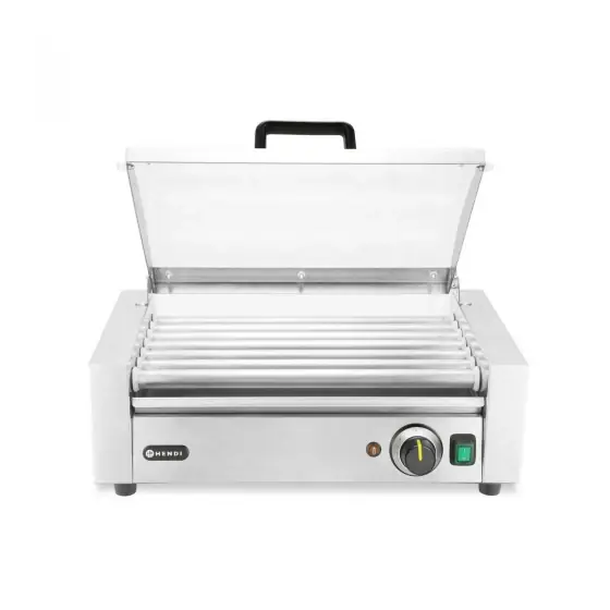 Reducere extra Grill rola Hendi , 7 role, 230V/620W, 566x375x(H)259mm