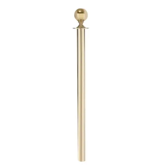 Cumpărături sigure Stalp de delimitare Hendi, auriu, finisaj tip oglinda, inox, ø51x935mm – BAZA NU ESTE INCLUSA