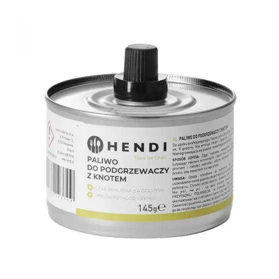 Reducere Combustibil lichid cu fitil HENDI, timp de ardere aprox. 4 ore, 24 buc