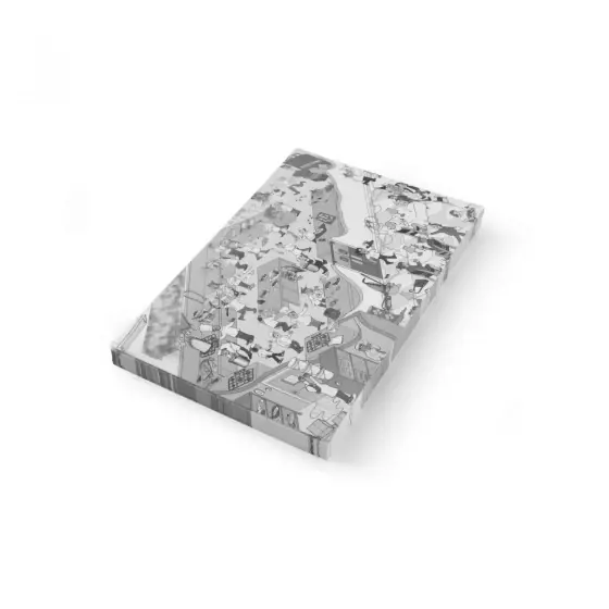 Hartie impermeabila, model Haos in bucatarie, 420x275 mm - 500buc/set Preferatul clienților