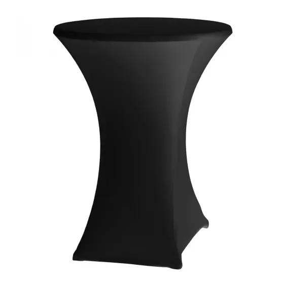 Husa pentru masa de bar, Hendi, Negru, ø850x(h)1150 mm Cumpărături sigure