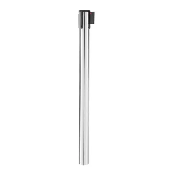 Cel mai vândut Stalp de delimitare cu banda retractabila Hendi, argintiu, finisaj tip oglinda, inox, ø64x935mm – BAZA NU ESTE INCLUSA