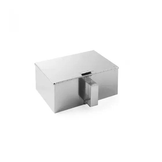 Colector scrum, inox, Hendi, 210x140x(H)90 mm, cu capac rabatabil Reducere specială