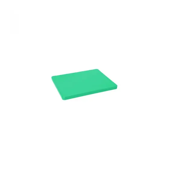 Tocator verde, 60x40x(H)1.8 cm, Hendi, din polietilena de densitate mare HDPE 500, respecta normele de igiena HACCP Calitate înaltă