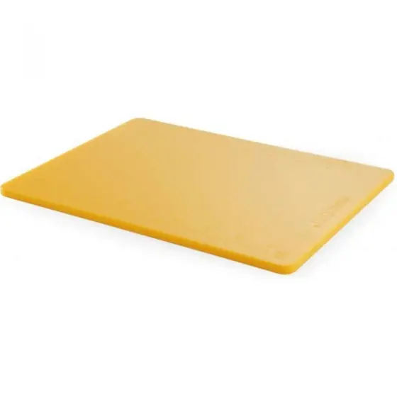 Ofertă Tocator Perfect-Cut galben, 500x380x(H) 12 mm, Hendi, polietilena HDPE potrivit si pentru uz profesional