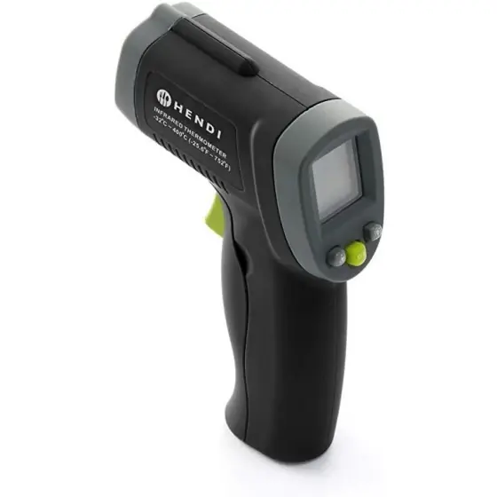 Termometru bucatarie cu masurare prin infrarosu, Hendi, interval masurare -32/+400 gr C, gradatie 0,1 gr C, acurate -/+1,5 gr C, masurare in gr C sau F Cumpără acum