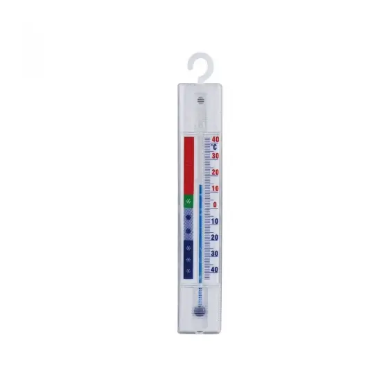 Termometru pentru frigider -40/40 °C, cu carlig agatare, Hendi, 23x150x(H)9 mm Premium