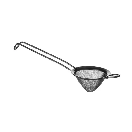Sita conica pentru bar, Bar Up, otel inoxidabil finisat cu un strat PVD negru, ø75x220mm Plată securizată