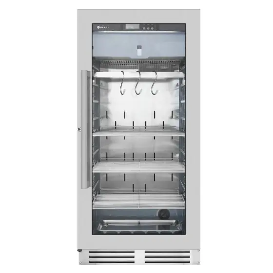 Ultima șansă Vitrina de maturat carne HENDI, 233L, 220-240V/170W, 595x760x(H)1270mm