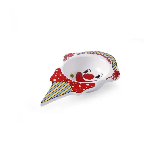 Bol servire prajituri, inghetata, model Hendi Clown, portelan ultra-rezistent,226 x 145 x (H)37 mm Ieftin