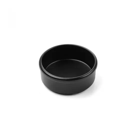 Bol servire aperitive, unt, sos, 80x80x(H)30 mm, din melamina, negru, set 3 buc., Hendi Comandă acum
