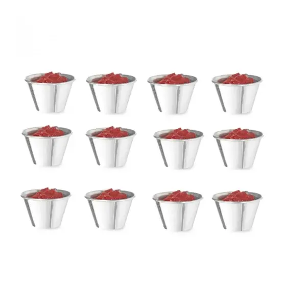 Doar azi Set 12 boluri pentru sos Hendi Inox 45 ml 62x(H)24 mm