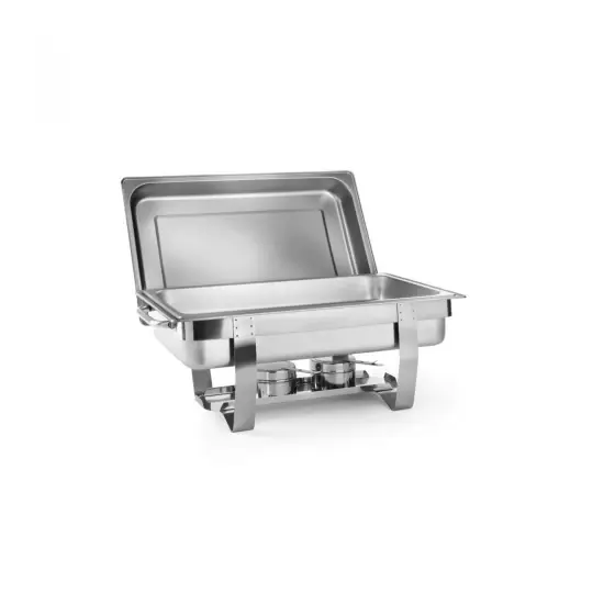 Cumpără acum Chafing dish Gastronorm GN 1/1, 9lt, Hendi, inox, dimensiuni exterioare 62x35x31 cm