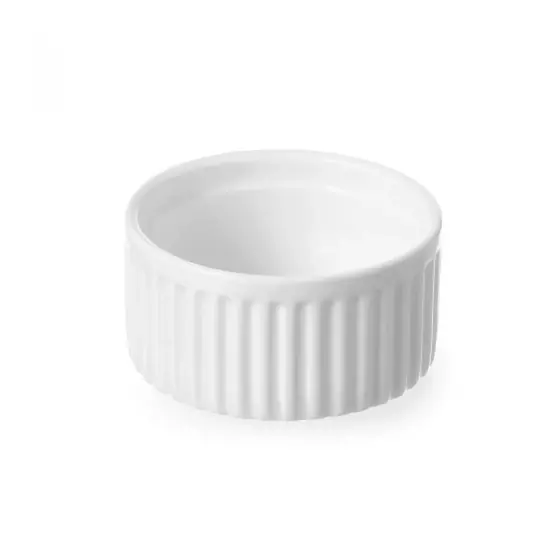 Vas ramekin, diam. 7 cm x (H) 3.5 cm, portelan special termorezistent pana la 600 gr C, Hendi, potrivit si pentru uz profesional Noutate