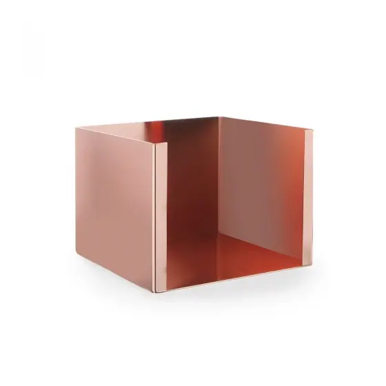 Cumpără online Suport servetele din otel inoxidabil placat cu cupru Hendi 130x130x(H)100 mm