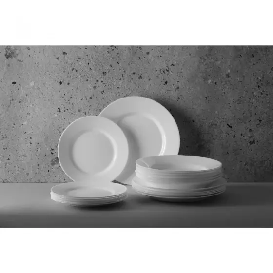 Reducere Set de farfurii EVERYDAY , 18 piese,Hendi,Ø 225mm, Ø245mm, Ø195 mm