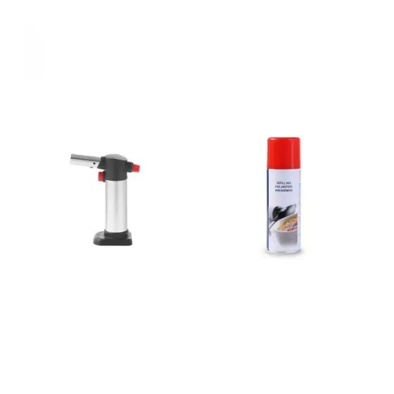 Ultima șansă Pachet Arzător profi Creme-Brulee + Canistră gaz 200ml