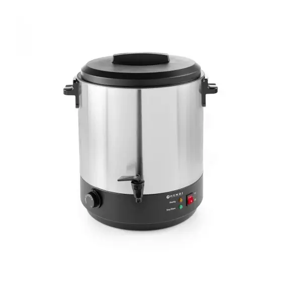 Boiler bauturi fierbinti 28 lt, Hendi, 447x441x(H)485 mm inox, 2500 W, termostat in intervalul 30 C - 110 C, potrivit si pentru uz profesional Plată sigură