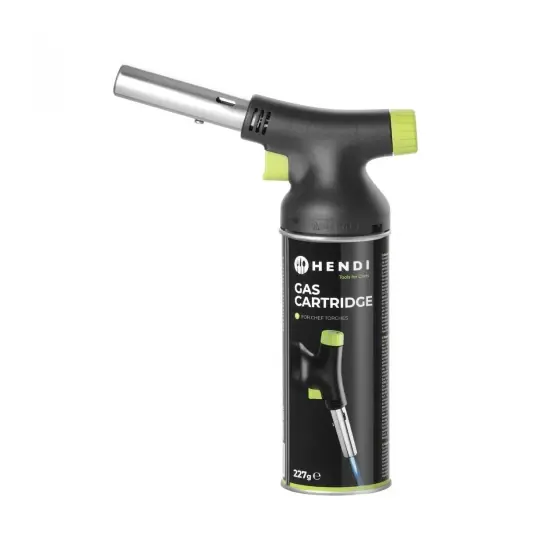 Doar azi Set arzator profesional si cartus gaz HENDI Jet, aprindere automata, 175x68x260(h)mm