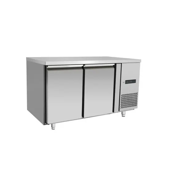 Nu rata Masa frigorifica 2 usi, fara rebord, Arktic, Profi Line, GN 1/1, 280L, 230V/600W, 1360x700x(H)839mm