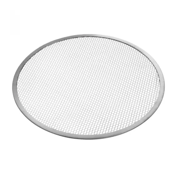 Tava sita / retina pentru pizza, Hendi, aluminiu, diametru 38 cm Ultima șansă
