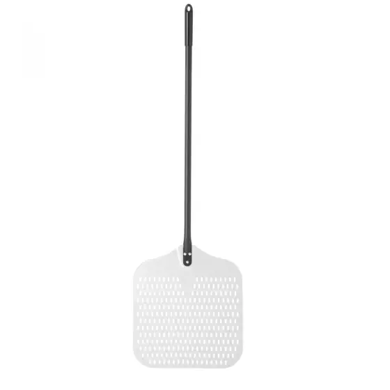 Paleta perforata pentru pizza din aluminiu, Hendi 1320x405 mm Preț mic