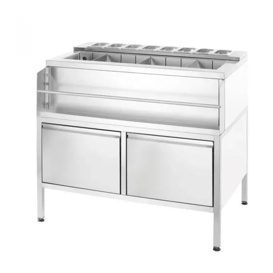 Livrare rapidă Stație de bar Boston, 1000x650x(H)900 mm, Barmatic