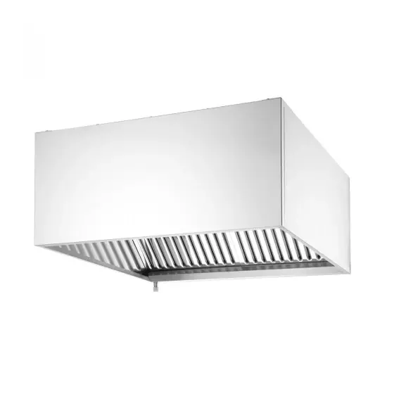 Plată sigură Hotă de perete - fixată cu șuruburi, HENDI, fără iluminat, 1005x1000x(H)450mm