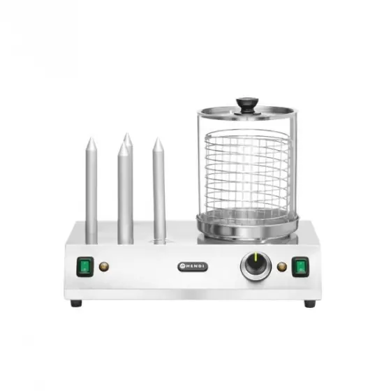 Reduceri Aparat incalzit Hot Dog, Hendi, 220-240V/550W, 500x310x(H)395mm