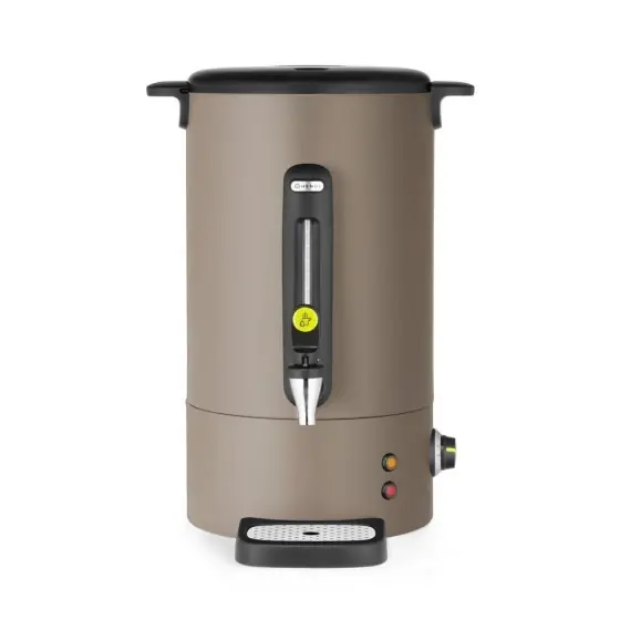 Bestseller Boiler pentru bauturi calde Taupe mat 16 l Design de Bronwasser, 220-240V/1650W, 357x380x(H)502mm