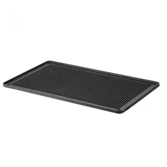 Gratar striat CONVECTOMAT GRILLPLATE, HENDI, GN 1/1, 530x325x(H)15mm Reducere extra