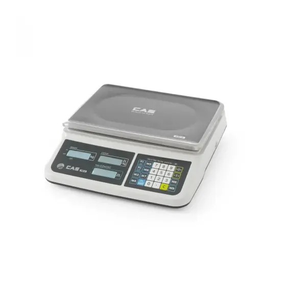 Cantar 15 Kg (certificat), CAS, 335x380x(H)105mm Ofertă de sezon