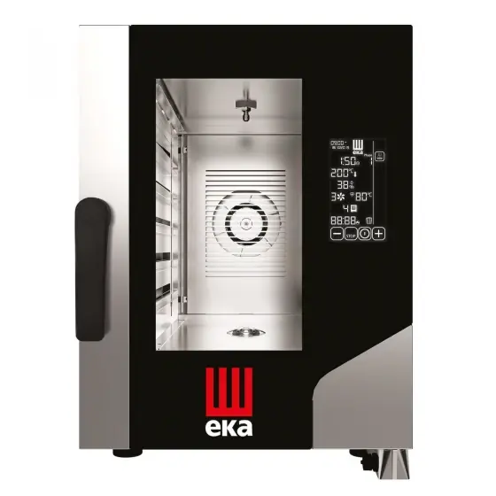 Cuptor convectie 6 tavi GN 1/1, otel inoxidabil, alimentare 380V, dimensiune500x930x700(h)mm Calitate înaltă