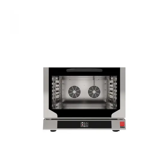 Reducere Cuptor de panificatie cu convectie cu umiditate Evolution Next 4x600x400, Tecnoeka, 400V/6400W, 783x755x(H)634mm