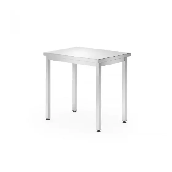 Retur ușor Masa centrala Budget Line, dimensiuni: 800 x 600 (H)850 mm, fara polita, insurubat