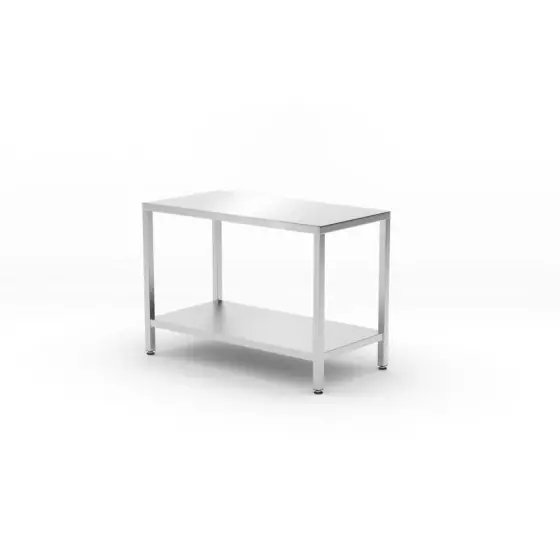 Masa centrala cu raft, infiletat, dimensiuni 1200x600x850mm Nu rata