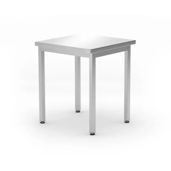 Cel mai bun preț Masa centrala fara polita Budget Line - insurubat, adancime 600 mm, HENDI, Budget Line, 600x600x(H)850mm