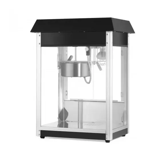 Cumpărături sigure Aparat popcorn Hendi, Black Edition, 1500W, 560x420x(H)770mm