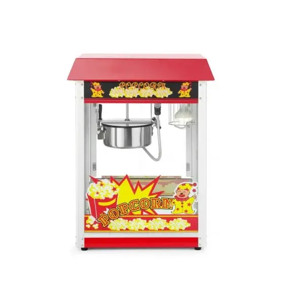Aparat profesional pentru popcorn, 1500W, durata ciclu preparare 2 minute, 560x420x(H)770 mm Calitate înaltă