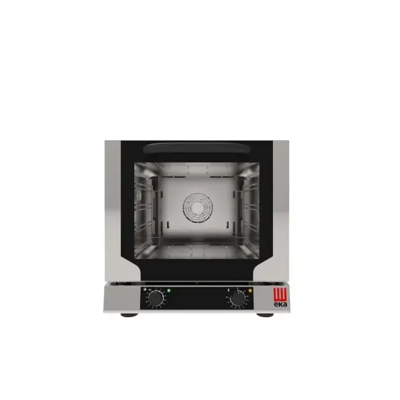 Cumpără acum Cuptor cu convectie, control electromecanic, Tecknoeka, 3.1 kW/230 V, 590x709x(H)589 mm