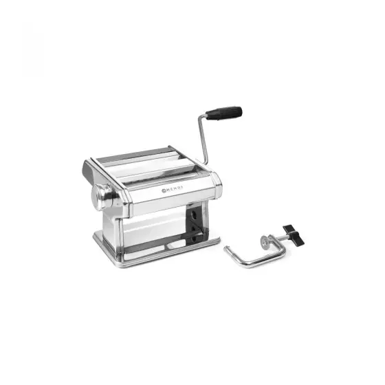 Ultima șansă Masina profesionala preparat paste, inox, Hendi, grosime reglabila paste 0.2-2.5 mm, dimensiuni 19cm x19 cm x15 cm inaltime