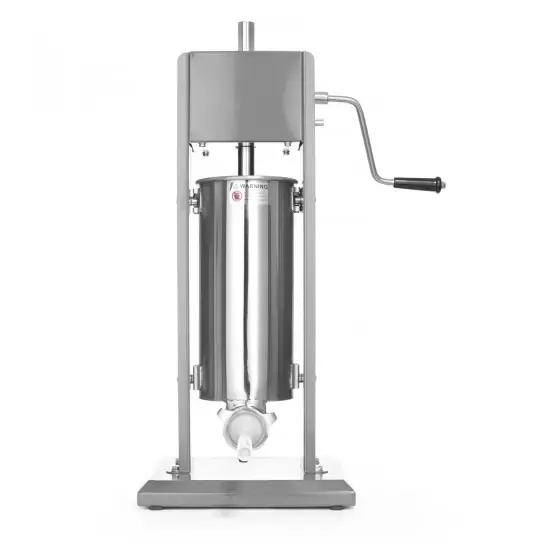 Aparat profesional pentru umplut carnati, Revolution, 5 lt, sistem umplere cu 2 viteze, inclus set 3 palnii, 30x34x(H)69 cm Cumpără acum