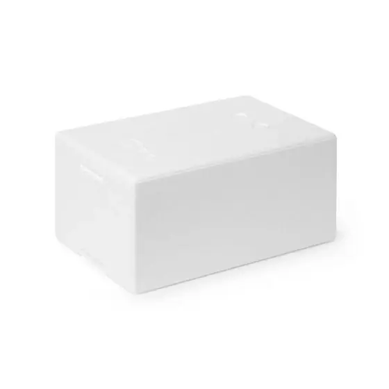 Super ofertă Cutie termoizolanta 32 lt, interior 500x300x(H)215 mm, exterior 580x380x(H)285 mm, Hendi,Buget Line, spuma polipropilenica