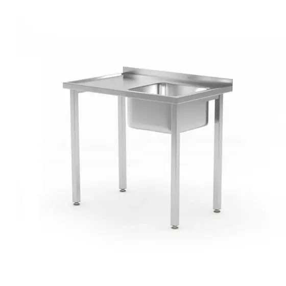 Discount Spalator Budget Line amplasarea cuvei pe dreapta, dimensiuni 800 x 600 (H) 850 mm, fara polita, infiletata