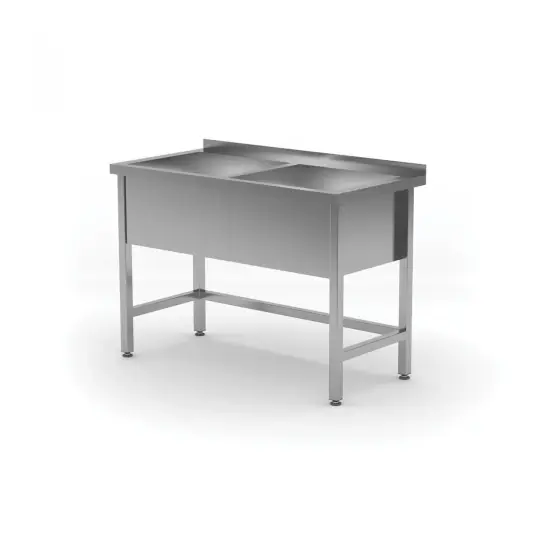 Spalator dublu - sudat, adancime: 600 mm, bazin: 300 mm., HENDI, Profi Line, 1200x600x(H)850mm Ofertă exclusivă