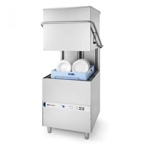 Masina profesionala de spalat vase cu capota K1500 Hendi 8600 W 750x880x(H)1390 mm Inox Popular