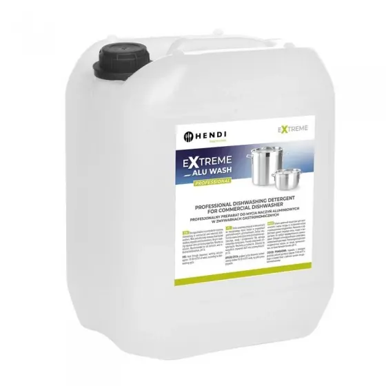 Nu rata Detergent profesional pentru spalare veselei de aluminiu pentru masiniile de spalat vase Hendi, 20 L
