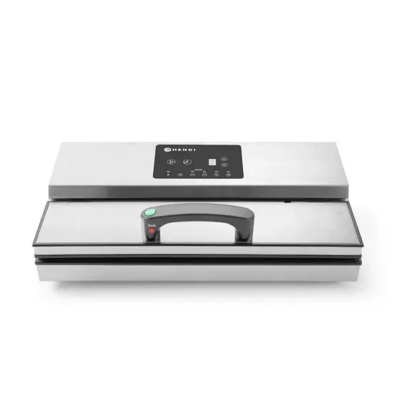 Aparat de vidat profesional Hendi Kitchen Line, 550W, pompa dubla de capacitate mare 16lt/min, inox, 490x260x(H)145 mm Reducere extra
